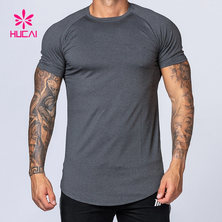 Private Label Wholesale Fashionable Hot Sale Yoga Apparel Loose 100% Cotton Elastic Mens Casual Oversized Workout Custom Gym T Shirts