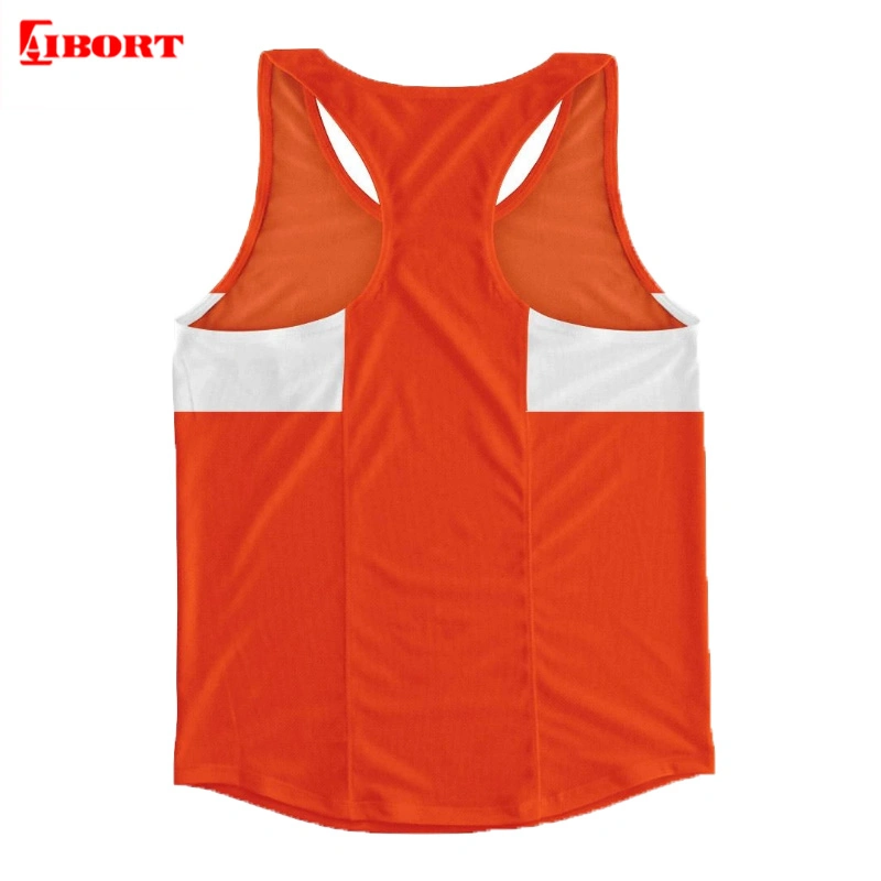 Aibort Wholesale Private Label Clothing Tank Top Gym Singlets (T-SG-17)